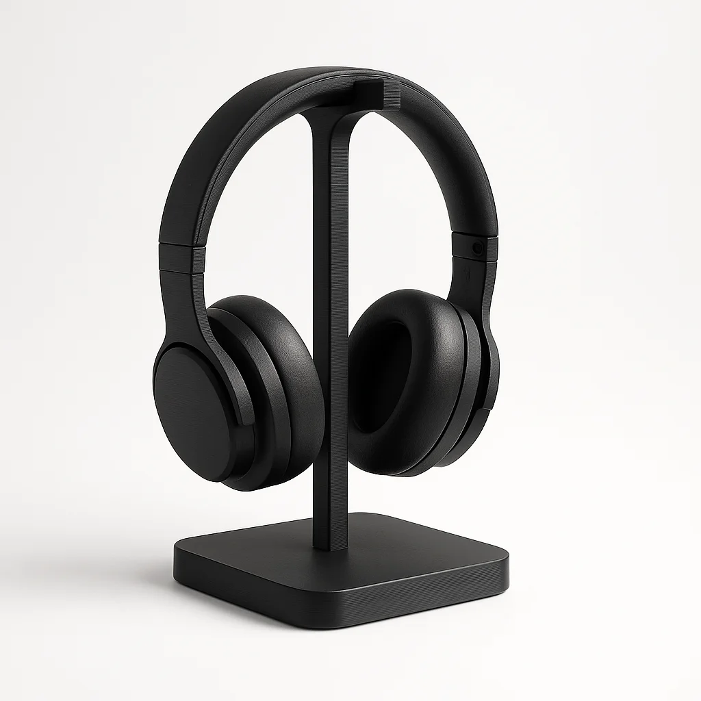 Minimal Headphone Stand — Precision 3D Printed